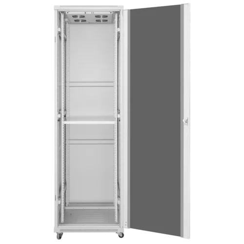 Шкаф телекоммуникационный напольный 22U 600x600мм, серия TFC (SNR-TFC-226060-GS-G) (после теста, есть следы монтажа, отсутствие коробки)